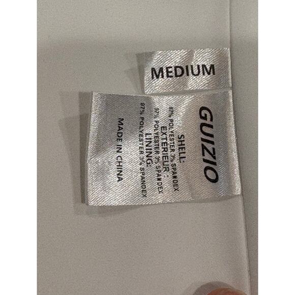 Worn once White Danielle Guizio Satin Corset Top Lace up Back size Medium M - Picture 5 of 7